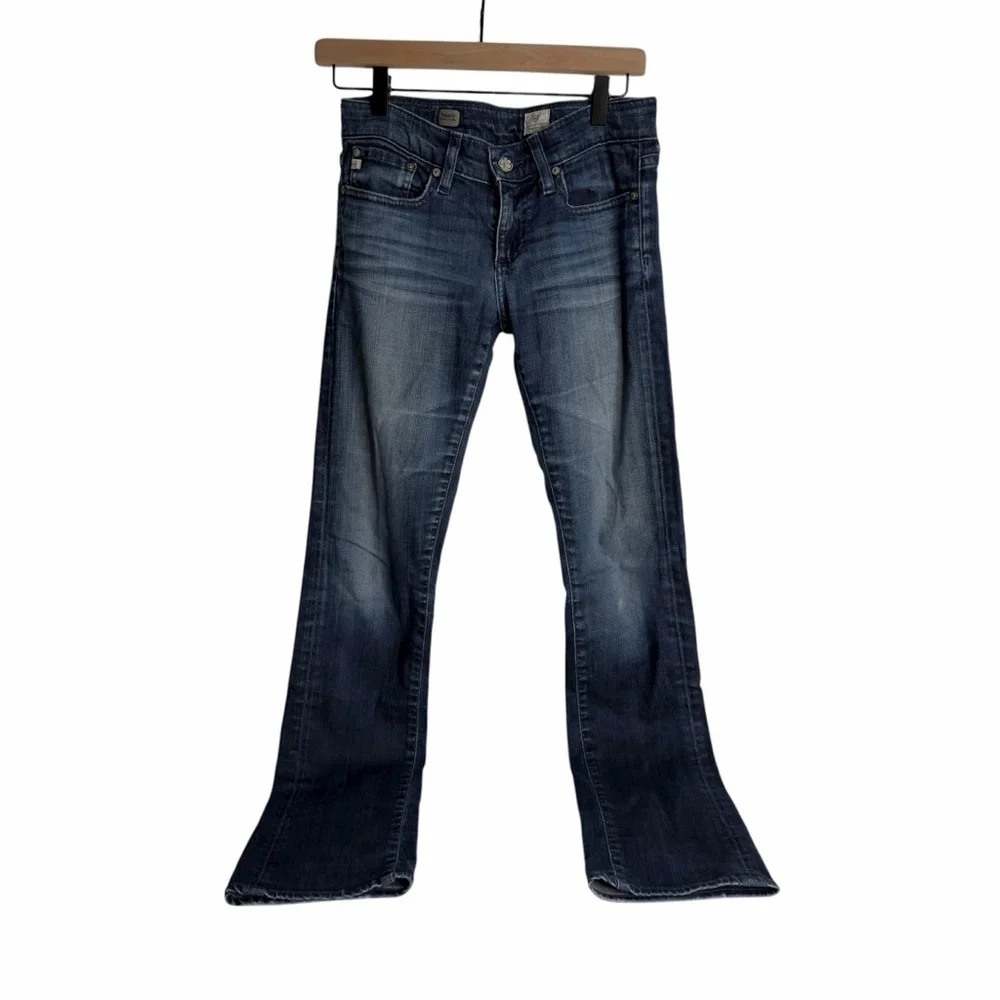 AG Adriano Goldschmied Tomboy Jeans Womens 25 Blue Relaxed Straight Leg